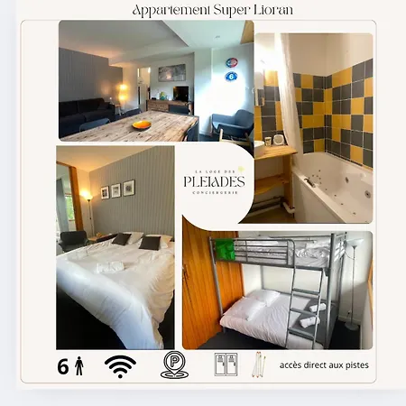 公寓 Superbe Aux Pieds Des Pistes De Avec Balcon-parking Et Casier *